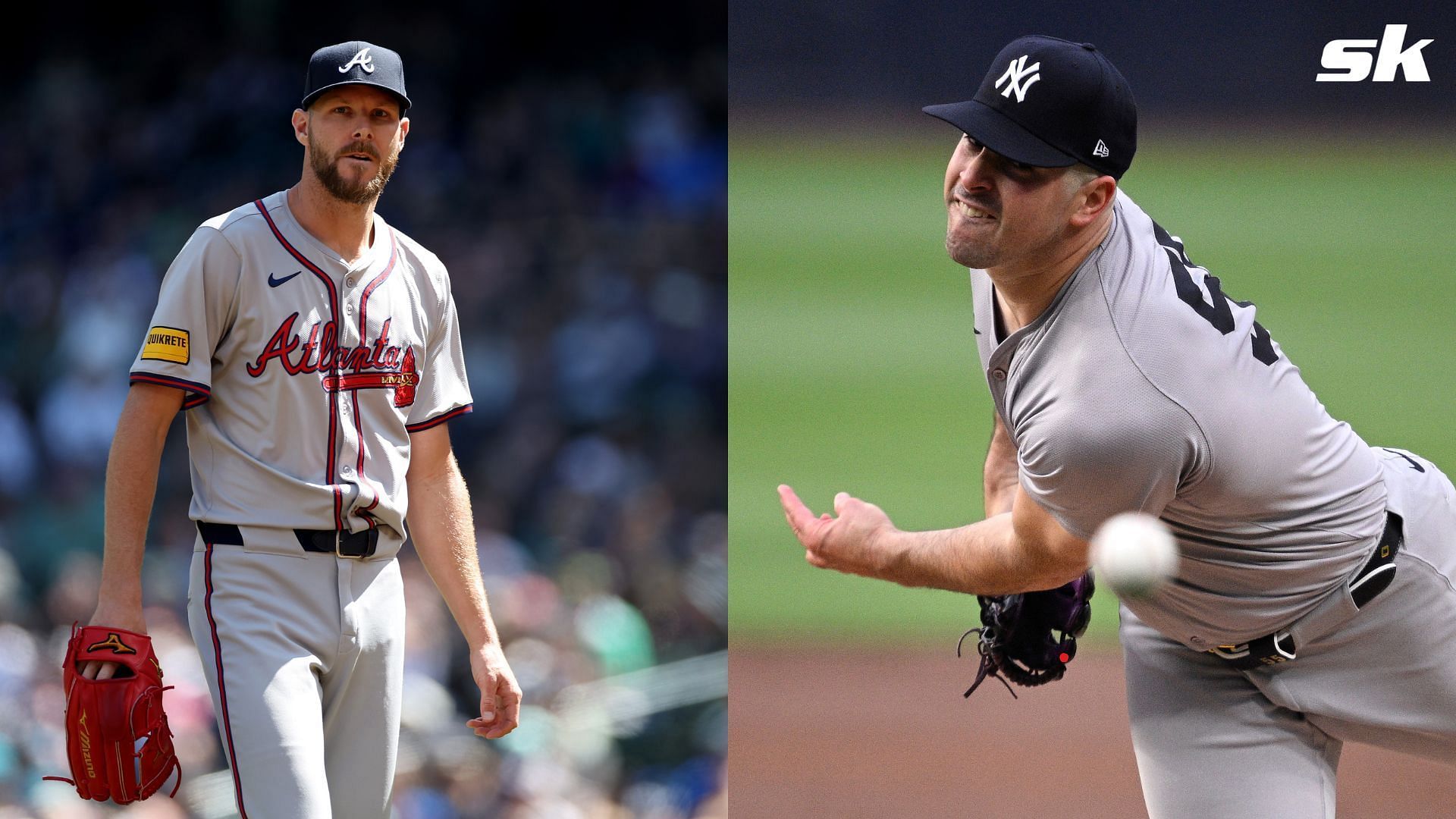 Carlos Rodon and Chris Sale will be among the pitchers appearing in MLB games on Friday