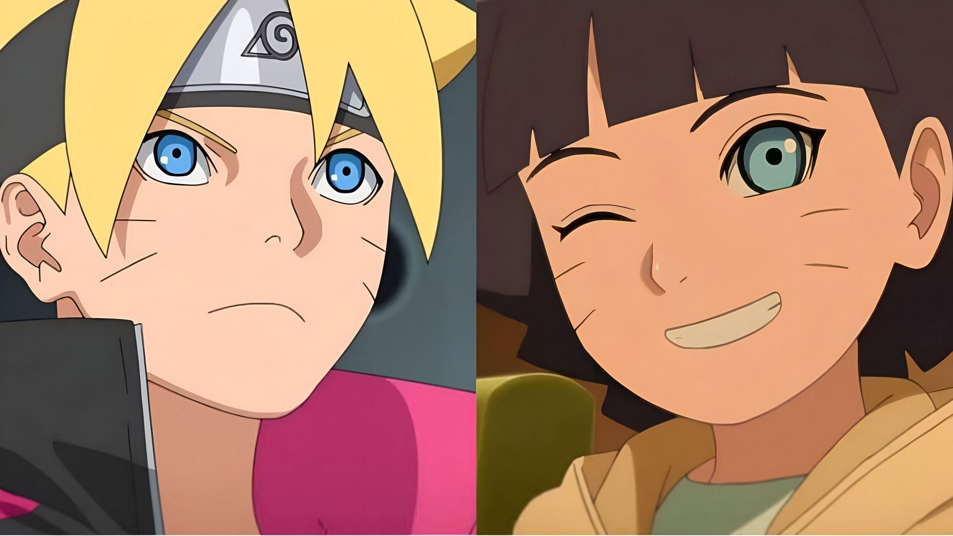 The protagonist (left) and Himawari (right) as seen in the anime (Image via Studio Pierrot)