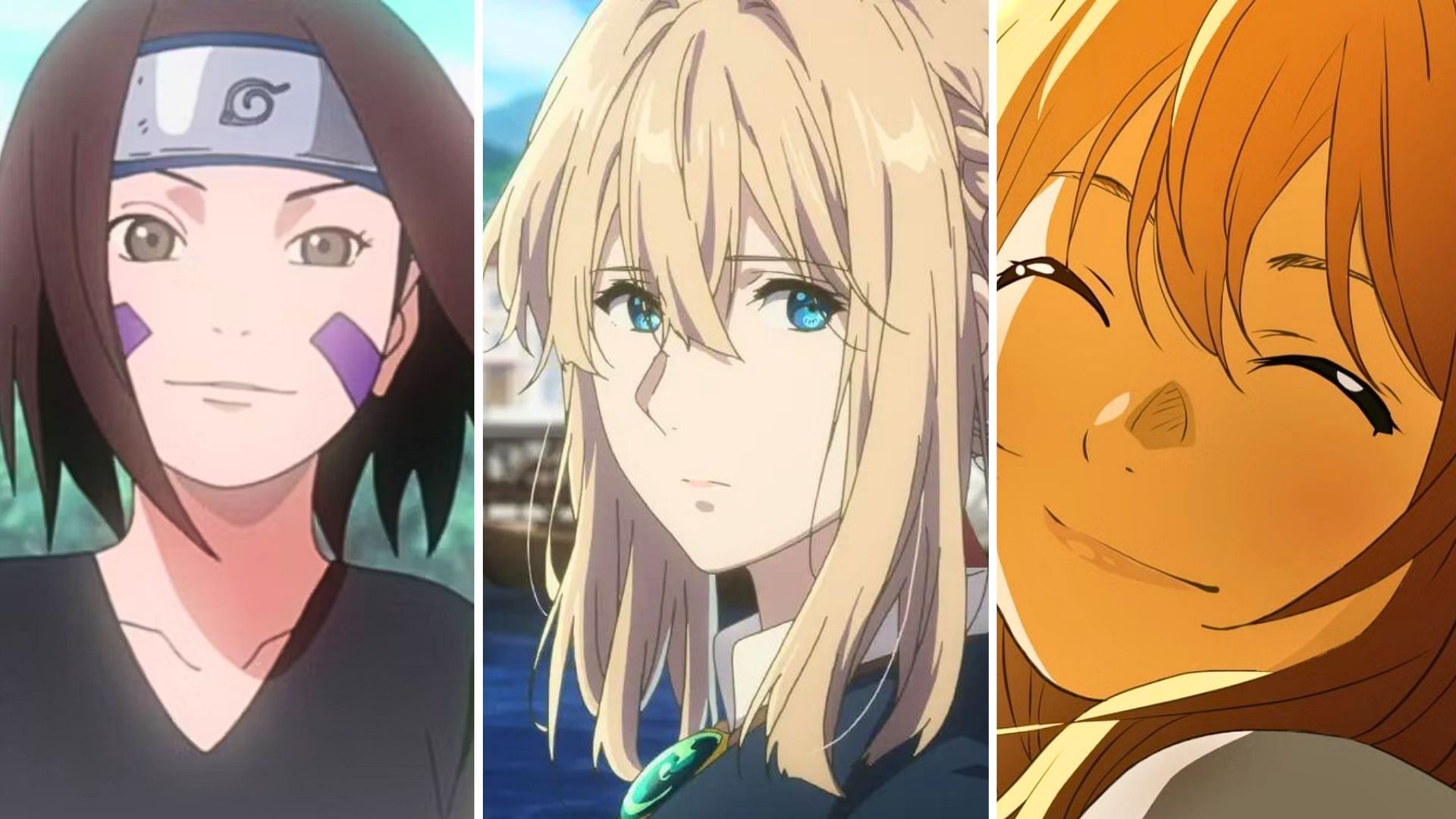 Rin Nohara, Violet Evergarden, Kaori Miyazono 