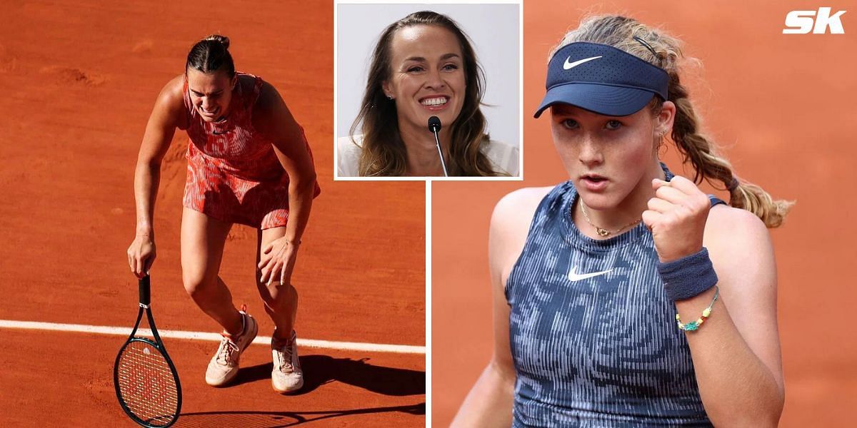 Martina Hingis acknowledged 17-year-old Mirra Andreeva