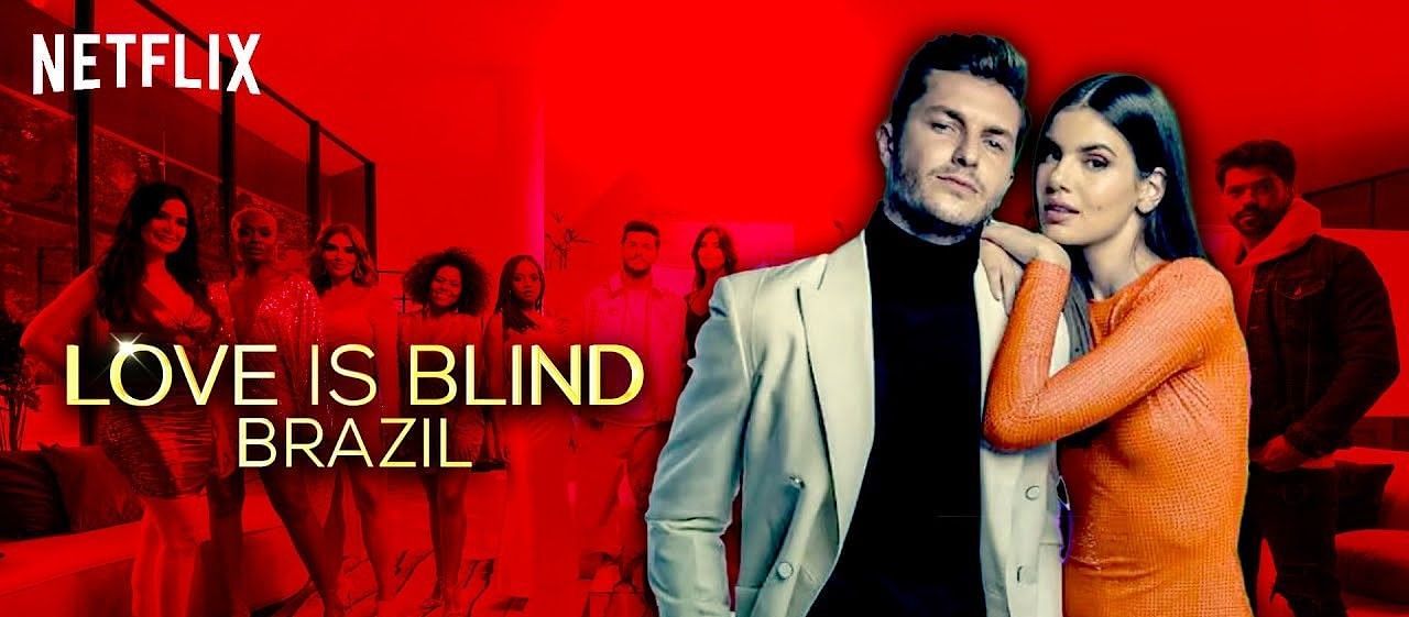 Love is Blind Brazil hosts (Image via YouTube/ US News Box official)