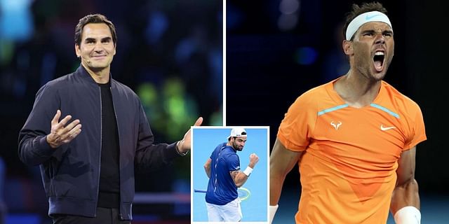 Rafael Nadal was like a bull, energy all over the place" - Matteo  Berrettini opens up on Spaniard and idol Roger Federer's influence on his  style