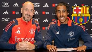 "Aren't a final destination club" - Podcaster tips Manchester United's Leny Yoro to follow in Barcelona icon's footsteps and leave PL giants early