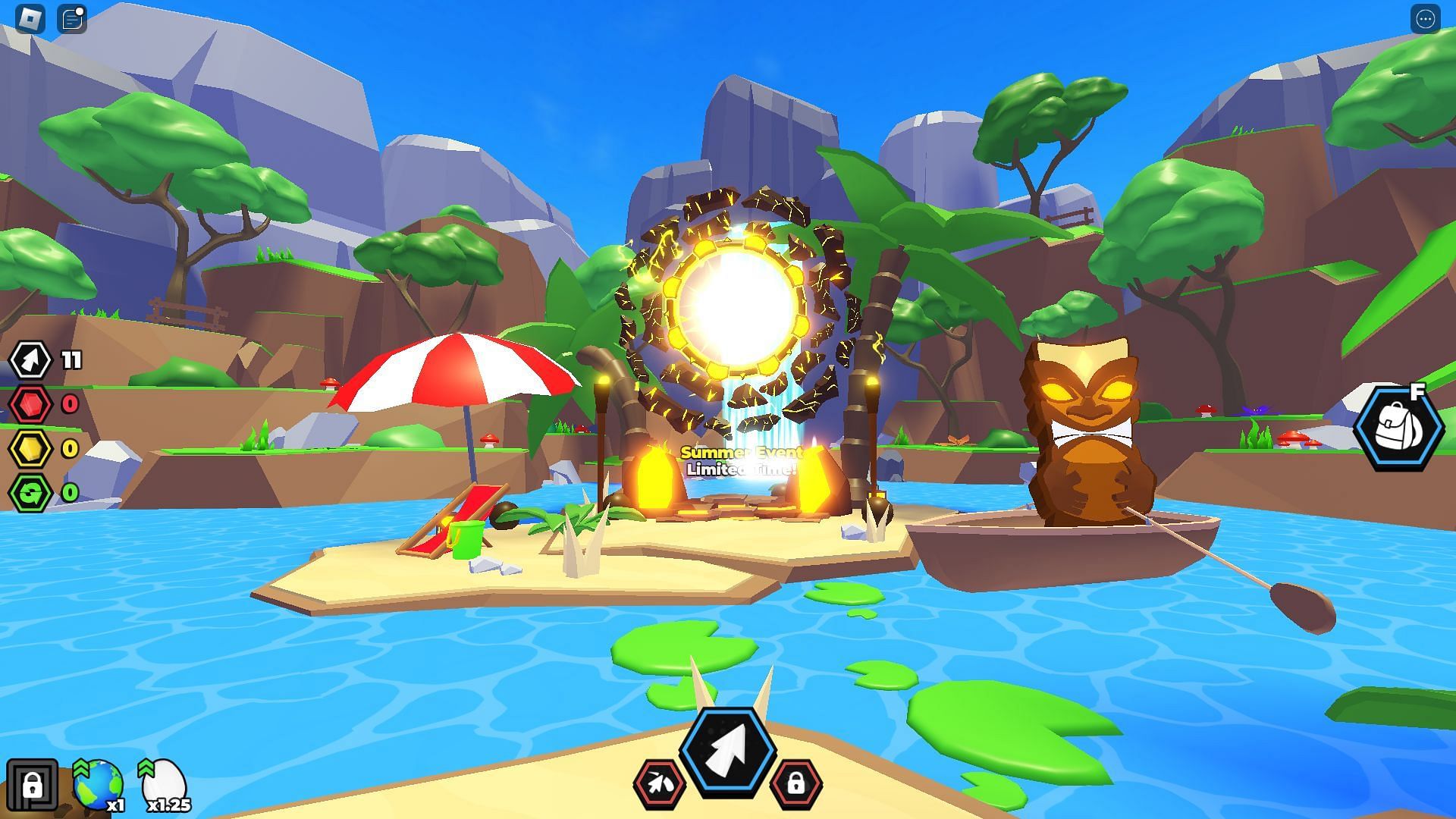 Summer Event portal (Image via Roblox)