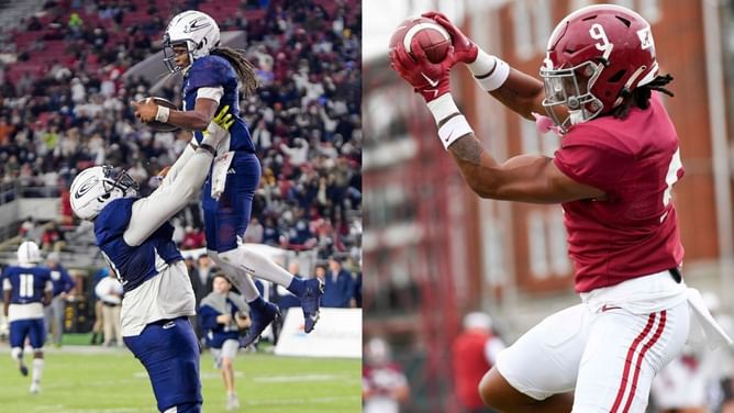 WATCH: Alabama 5-star true freshman CB Jaylen Mbakwe surprises his high school team with EA CFB 25 copies