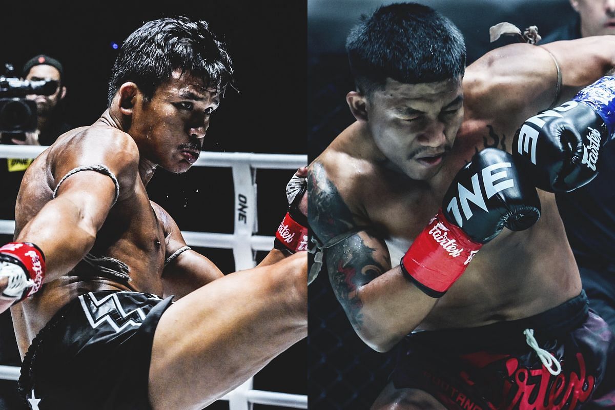 Superlek Kiatmoo9 (left) and Rodtang Jitmuangnon (right) | Image credit: ONE Championship