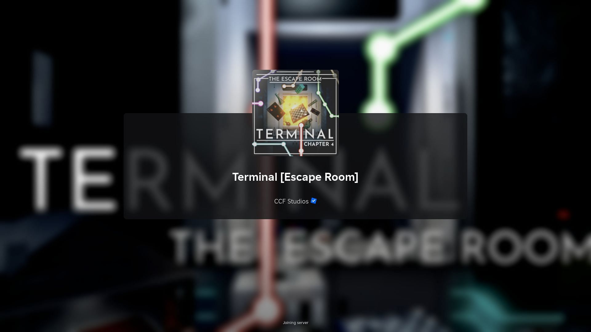 Terminal Escape Room