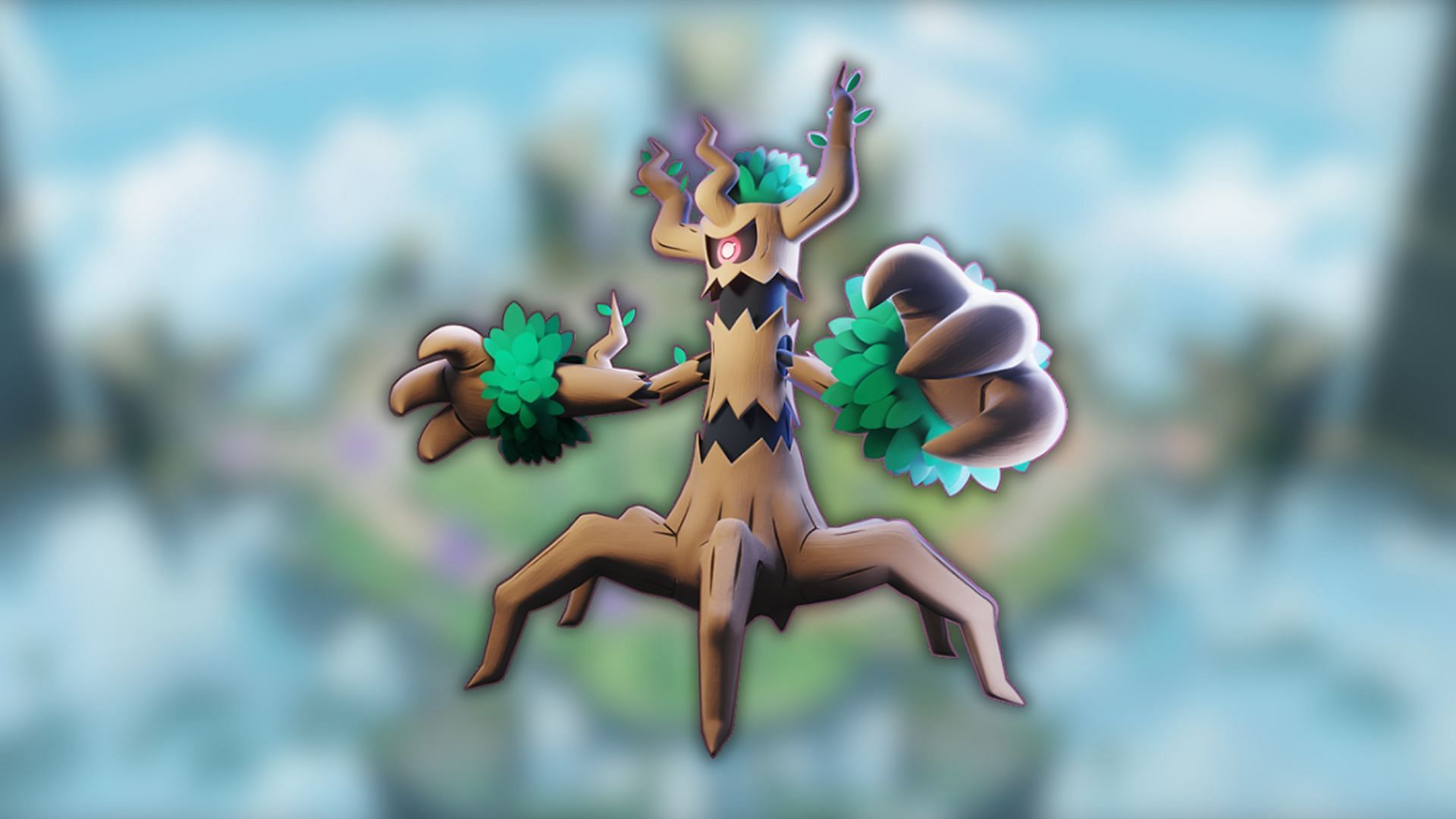 Trevenant as seen in the game (Image via The Pokemon Company)