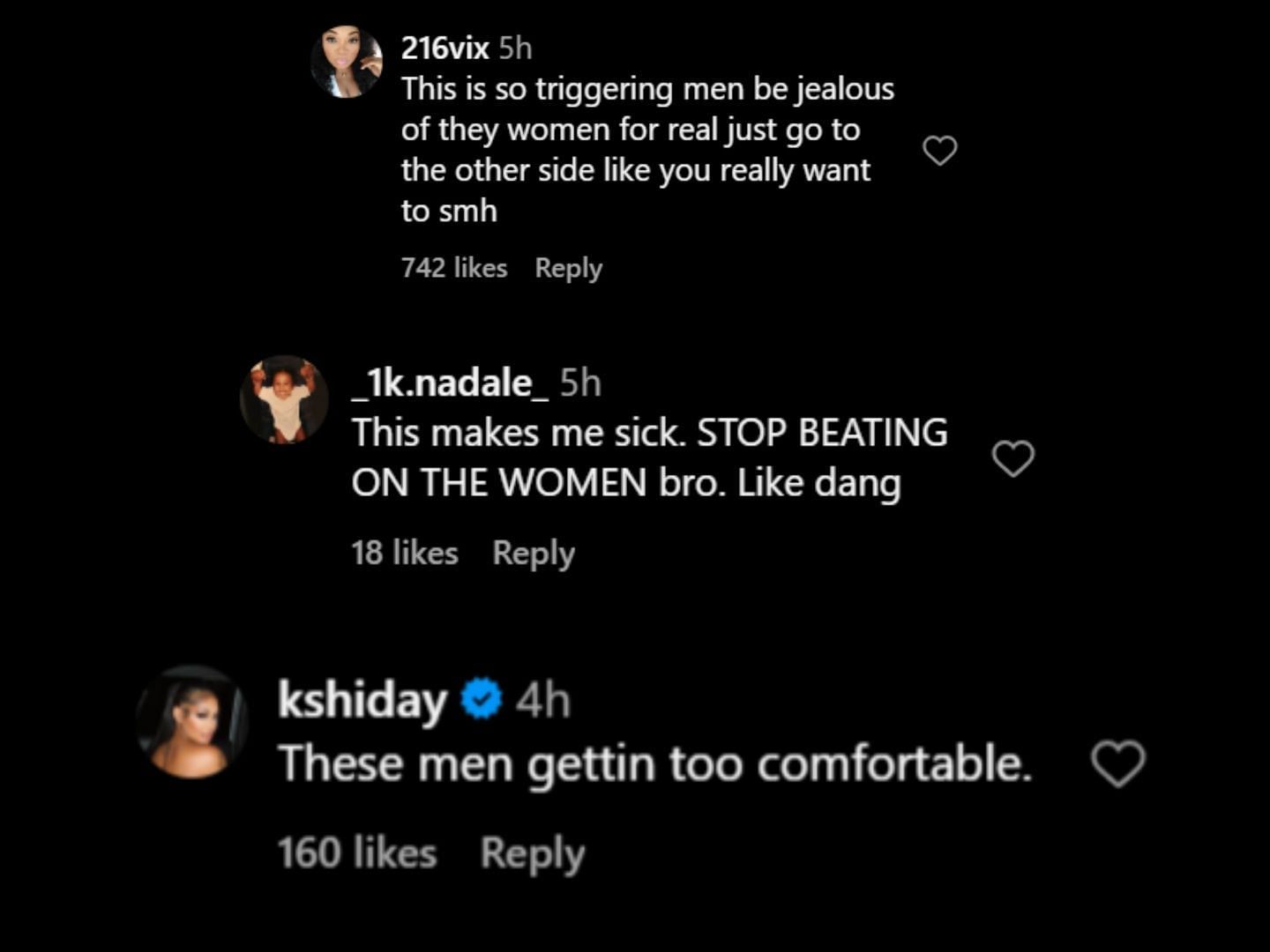 Netizens condemn Bhabie&#039;s physical abuse and extend their support. (Image via Instagram/The Shade Room)