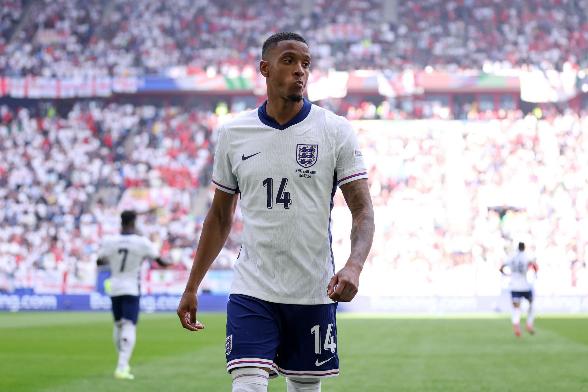 England v Switzerland: Quarter-Final - UEFA EURO 2024 (Photo by Alex Livesey/Getty Images)