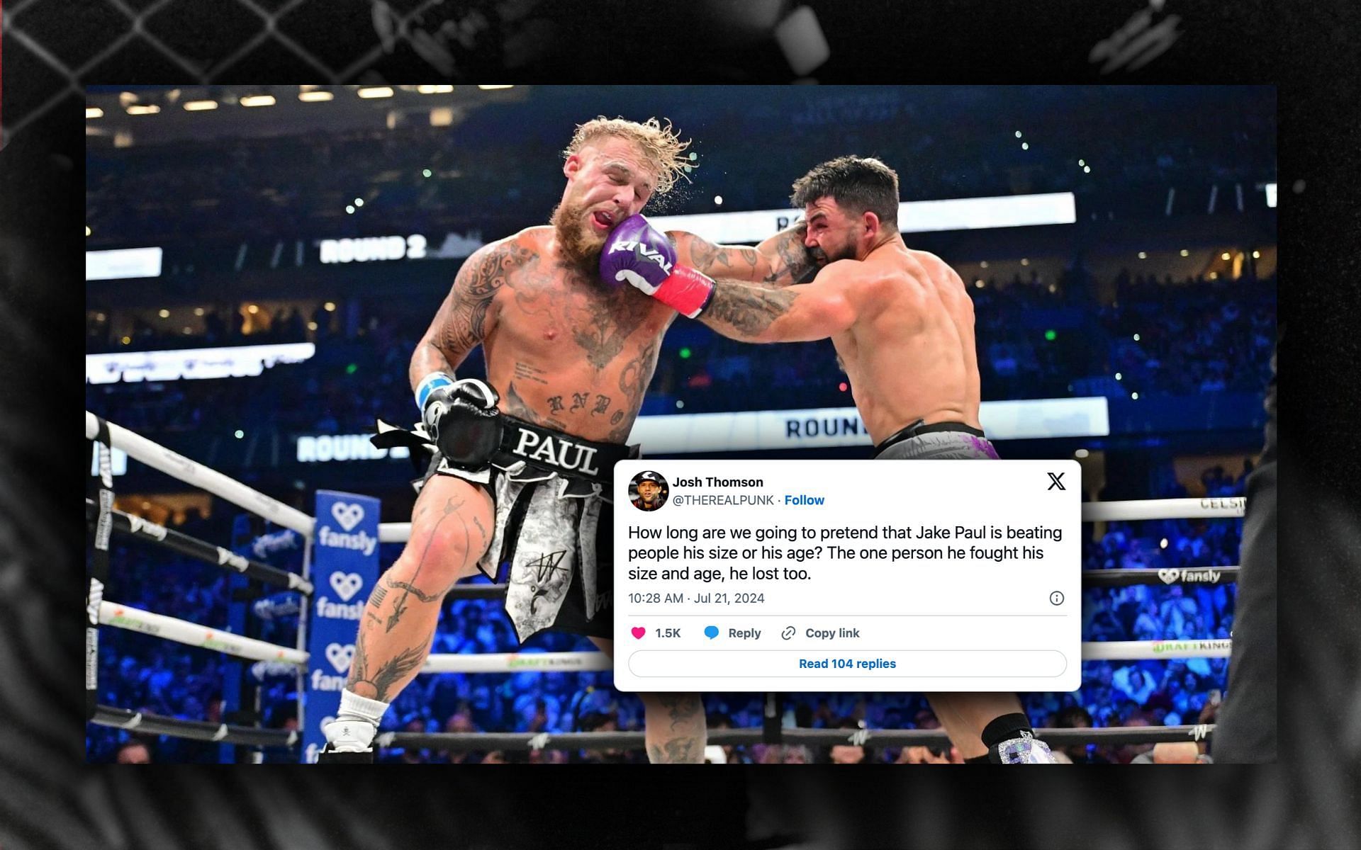 Combat sports personalities react to Jake Paul