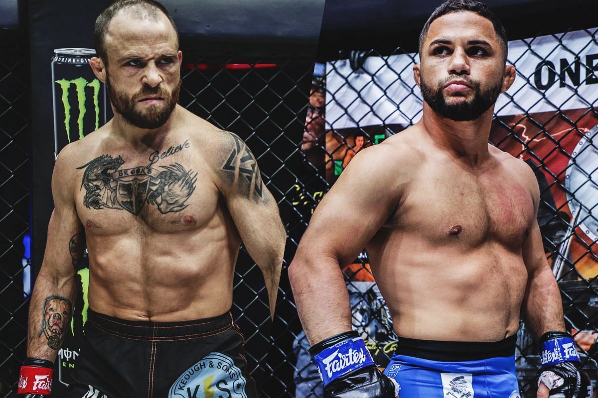 Jarred Brooks (left) faces Gustavo Balart (right) at ONE Fight Night 24. [Photos via: ONE Championship]