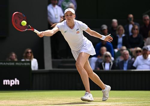 Elena Rybakina at Wimbledon 2024. (Photo: Getty)