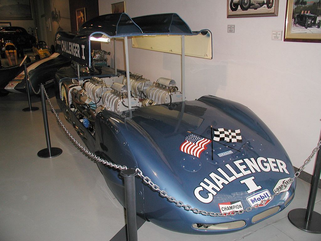 Mickey Thompson co-designed the record-breaking Challenger I. (Image via Wikimedia Commons)