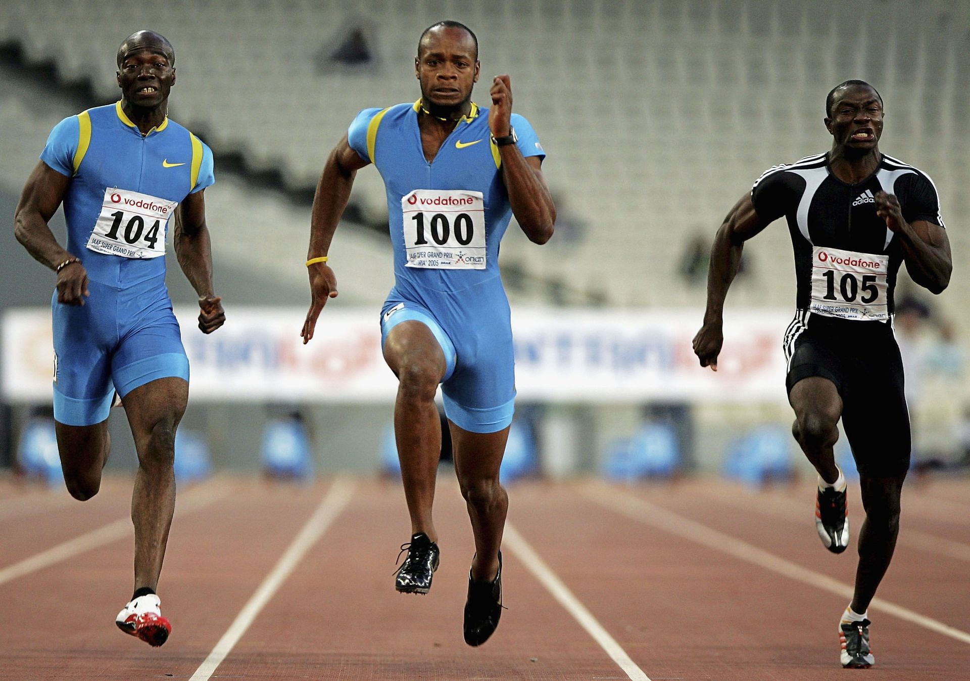 Athens Super Grand Prix Athletics - Tim Montgomery in action (Photo-Getty)