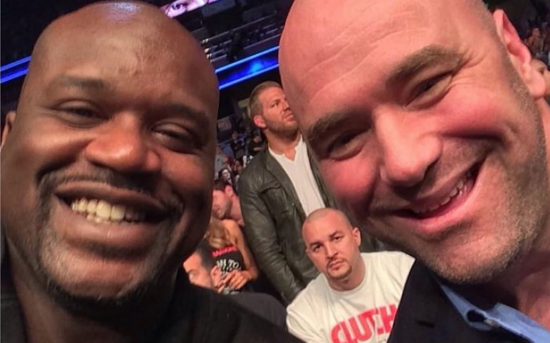 Shaquille O'Neal helped UFC out 