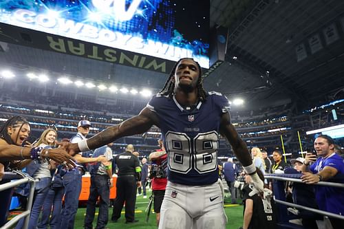 CeeDee Lamb at Detroit Lions v Dallas Cowboys