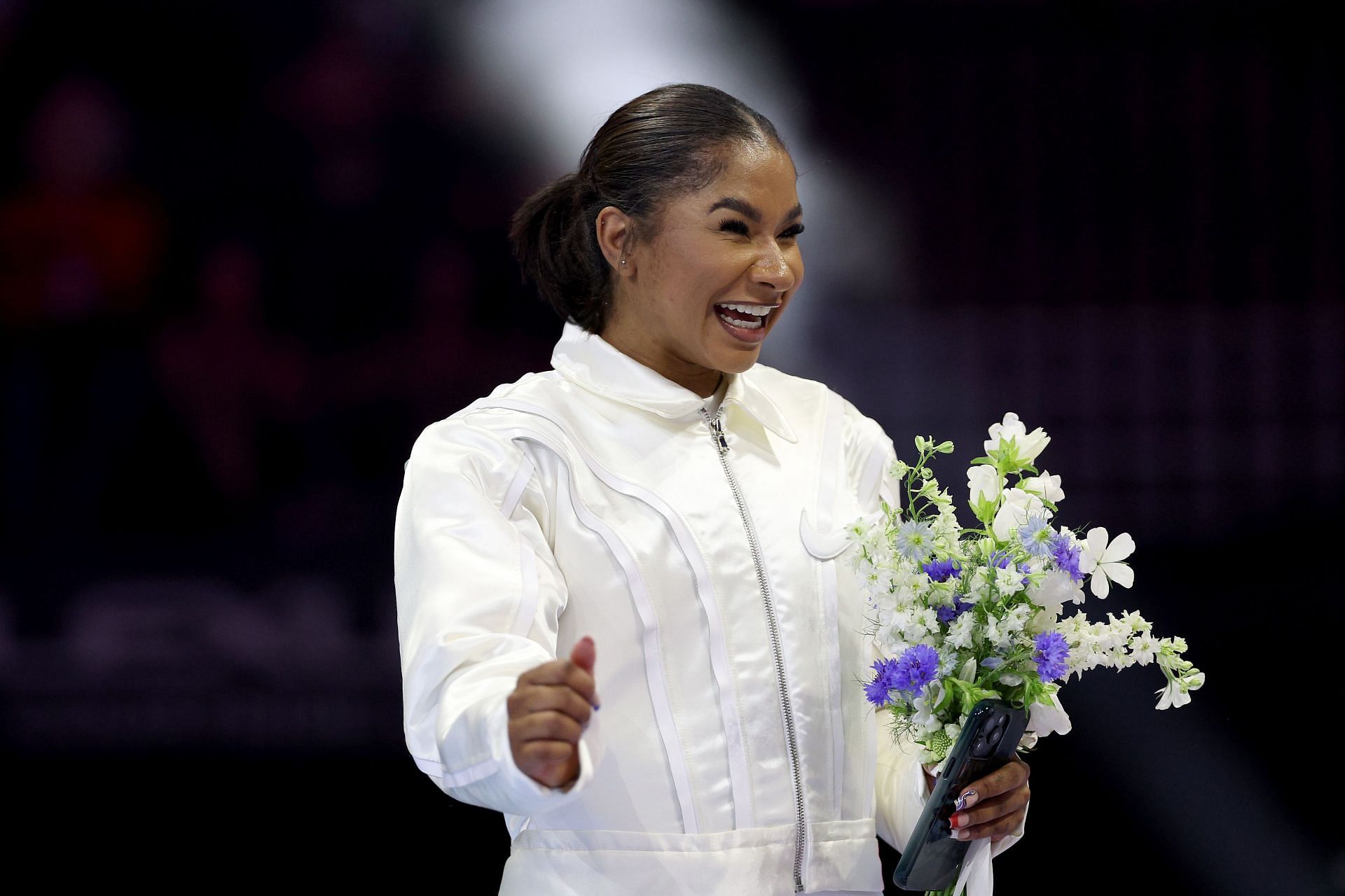 Jordan Chiles at the 2024 U.S. Olympic Team Trials &ndash; Gymnastics - Day 4 - Source: Getty