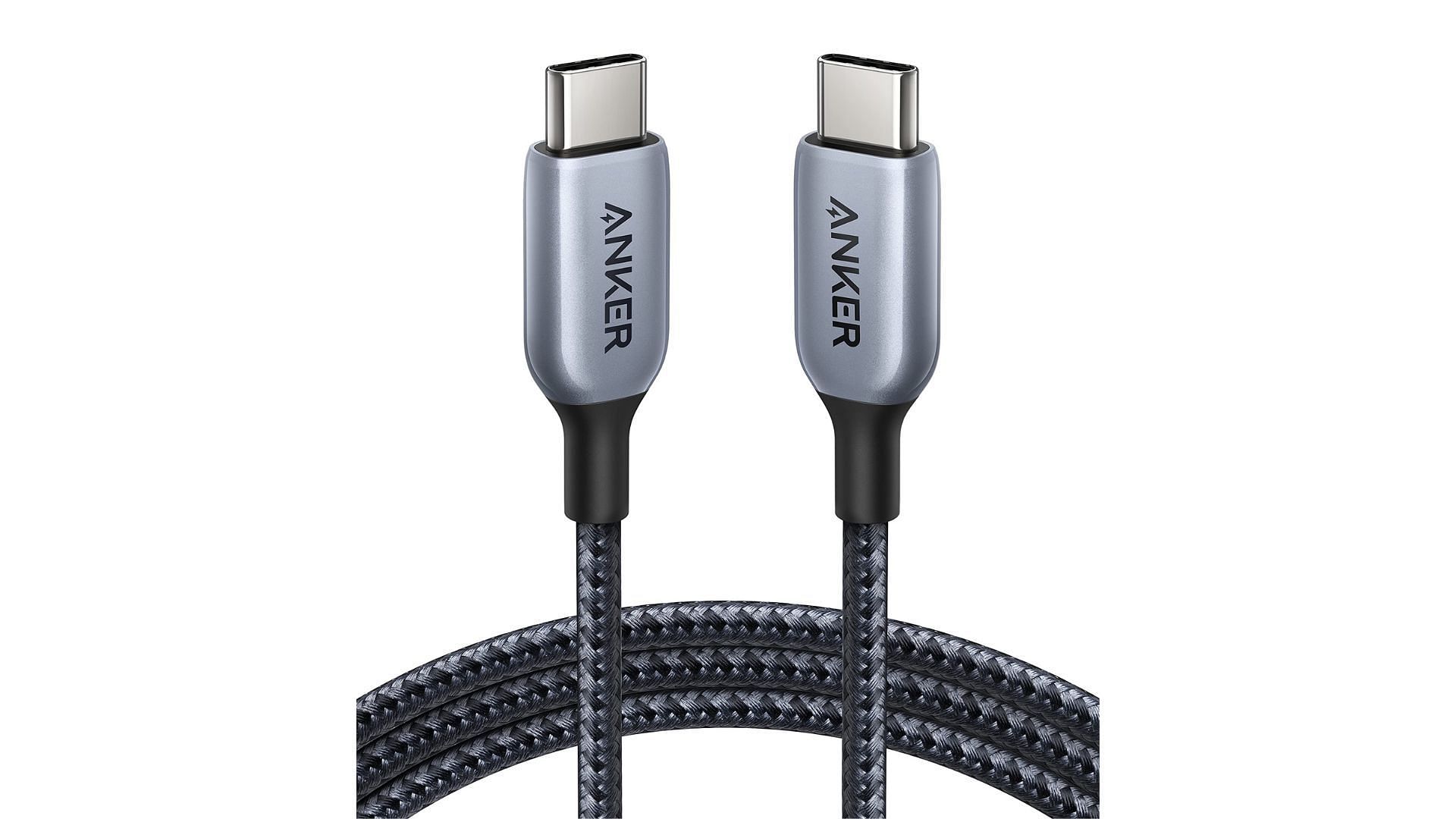 The Anker 765 is one of the fastest USB-C cables for iPhone 15 (Image via Anker)