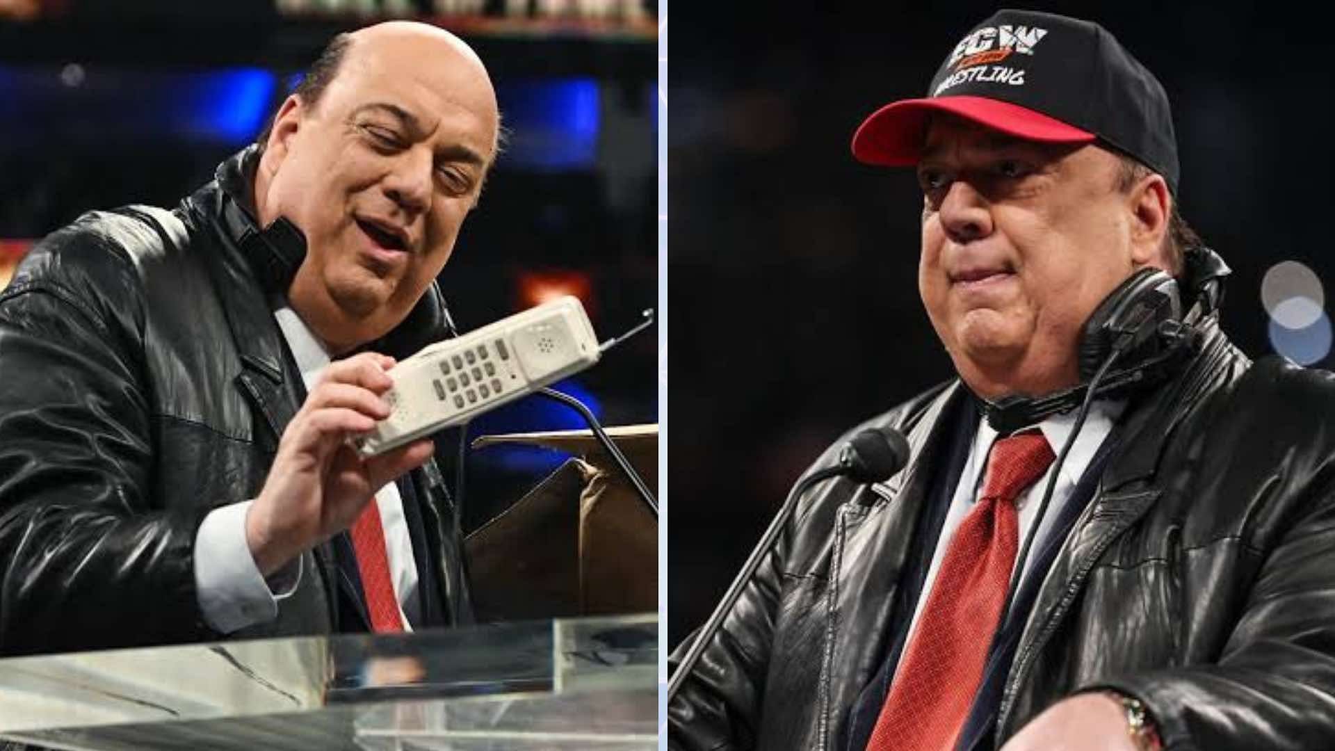 Paul Heyman is currently not in the active scene (WWE.com and WWE YouTube Channel)