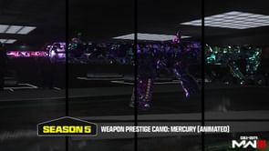 How to unlock the Mercury Camo in MW3 and Warzone