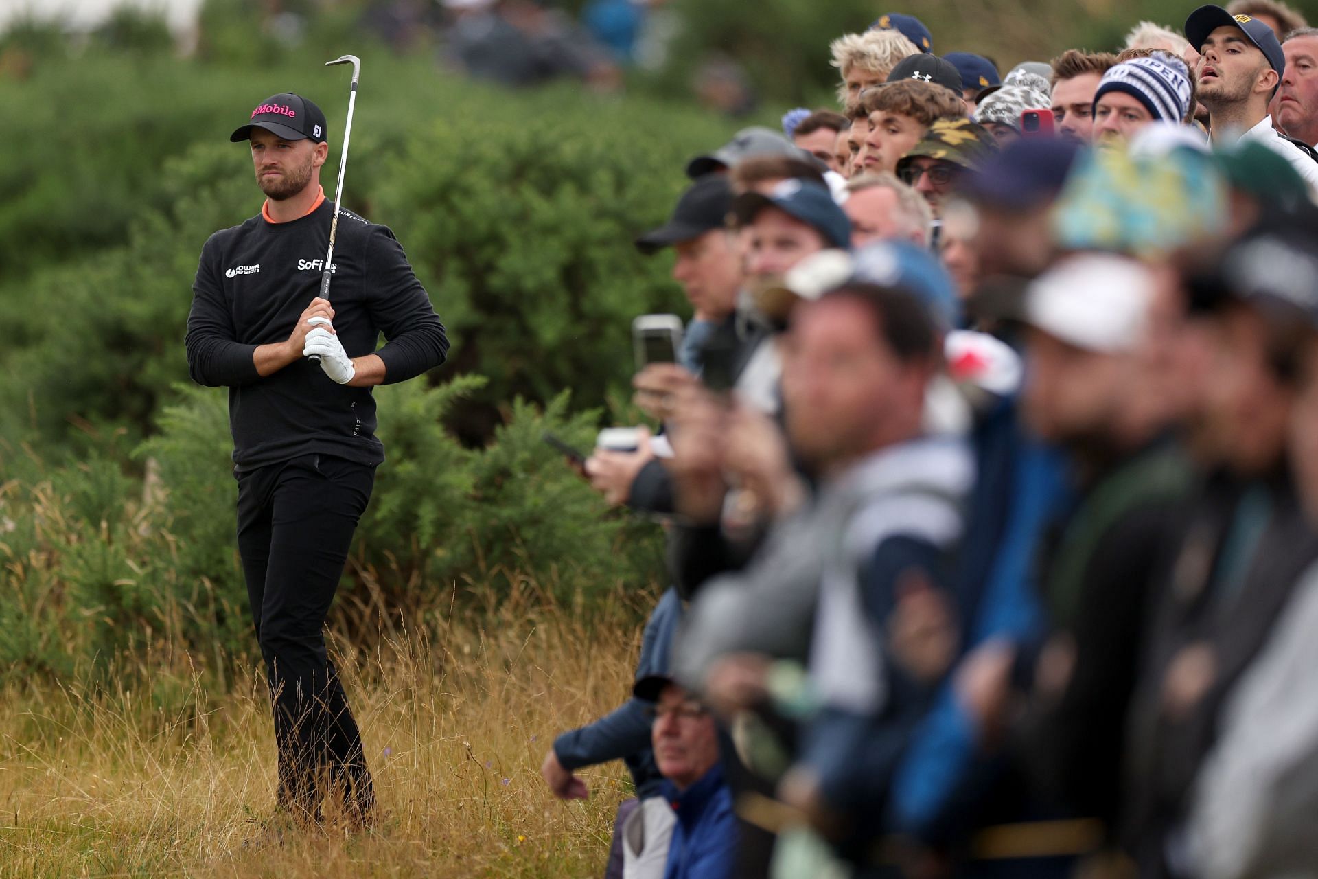 Wyndham Clark at The 152nd Open - Day One. Images via Getty Images