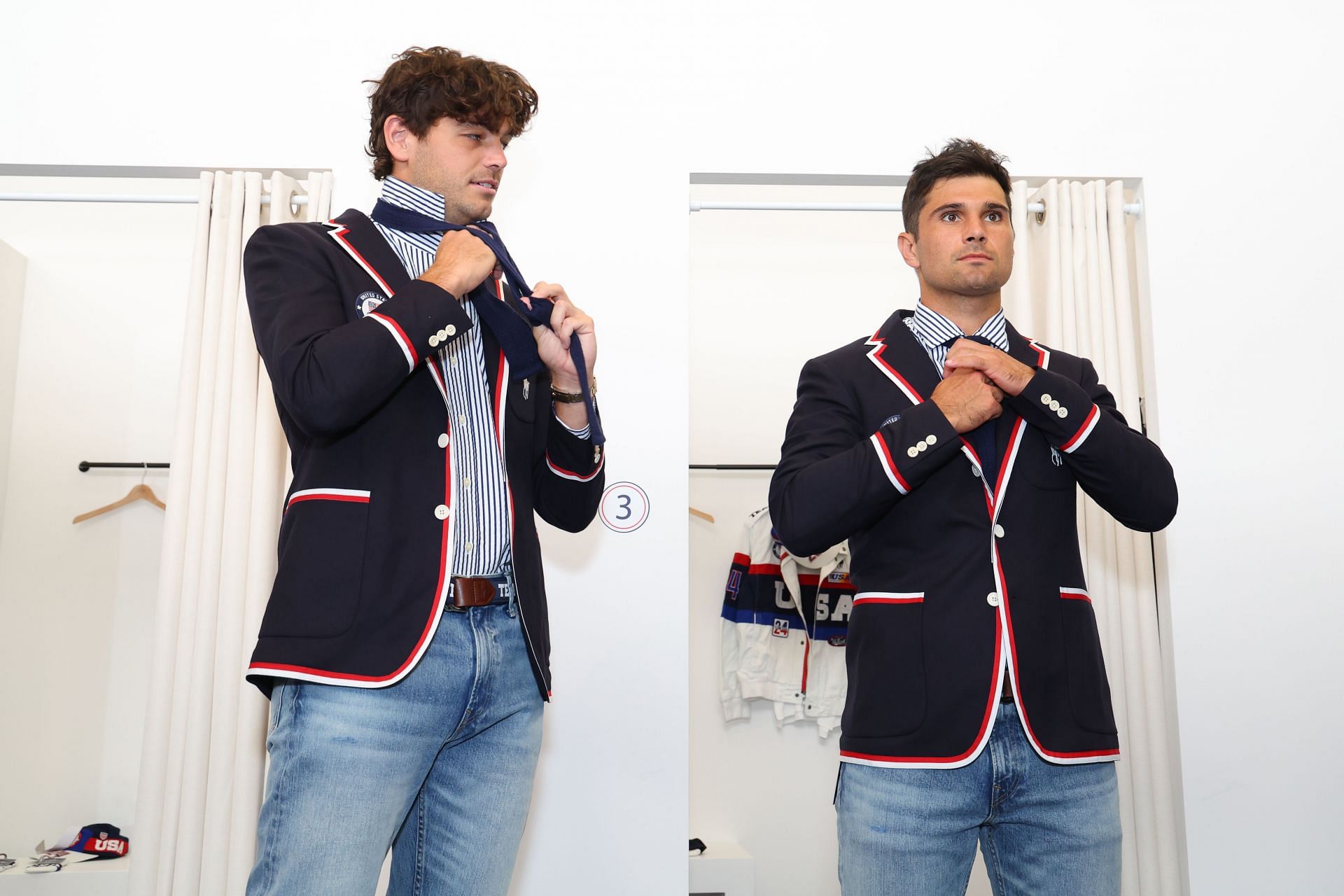 Taylor Fritz and Marcos Giron at the Paris Olympics 2024. (Photo: Getty)