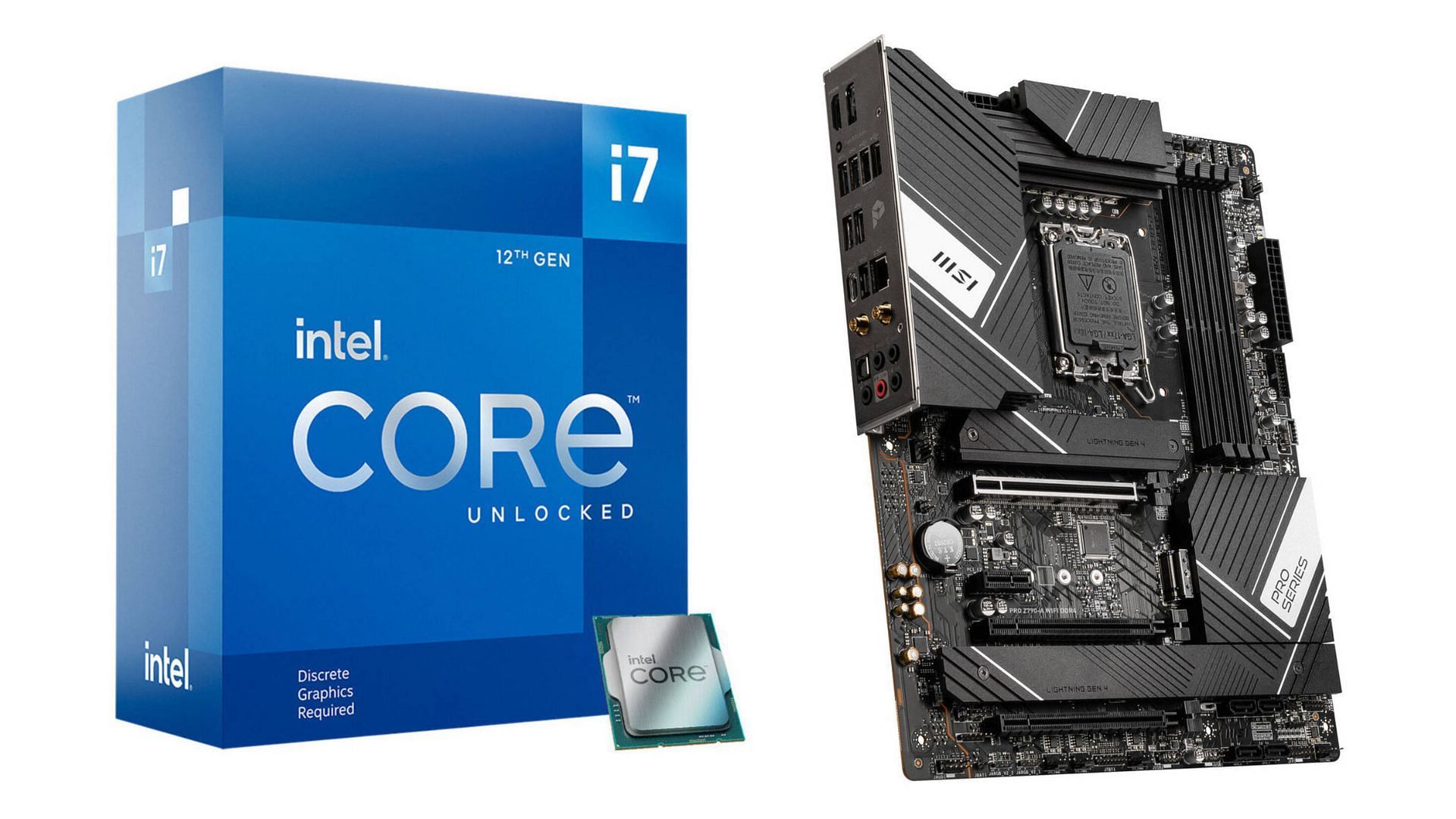 The Intel Core i7-12700KF needs to be paired with a decent motherboard (Image via B&amp;H Photo and Video)