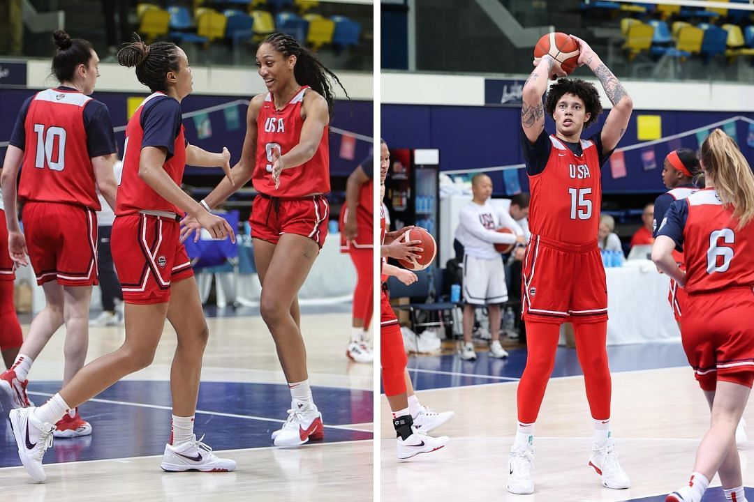 Watch: US women&rsquo;s basketball team hit practice full throttle ahead of Olympics opener vs Japan (Image: Team USA Basketball Instagram)