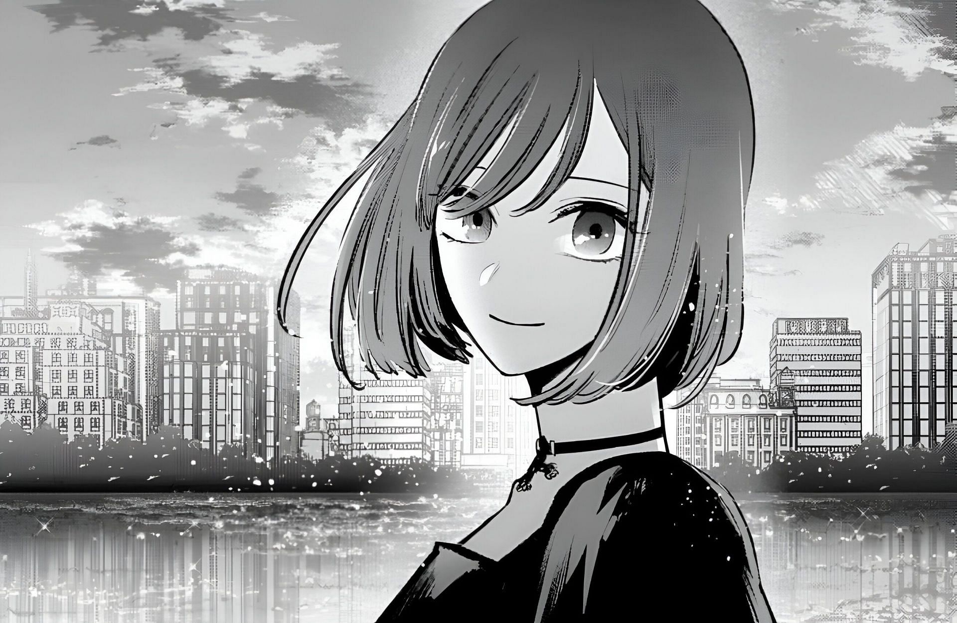 Akane Kurokawa as seen in the Oshi no Ko manga (Image via Shueisha)