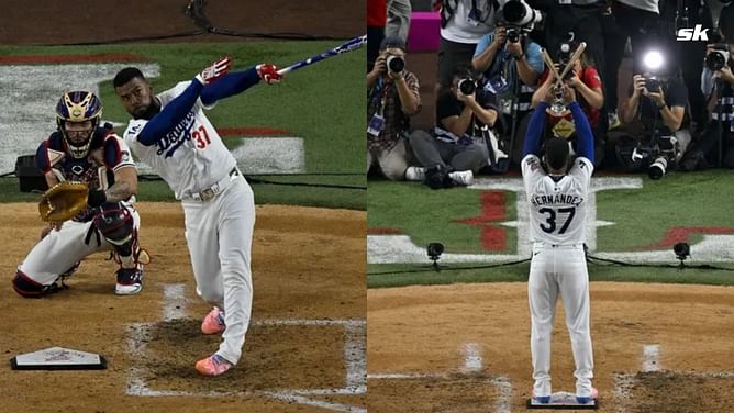 "I always bet on him, he can do anything he sets his mind to do" - Teoscar Hernandez's wife never doubted the Home Run Derby champion