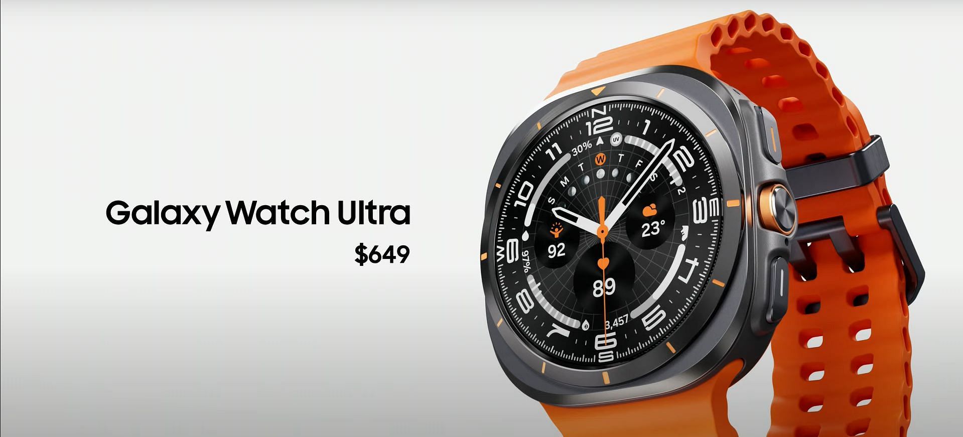 Samsung Galaxy Watch Ultra Price (Image via @Samsung/YouTube)