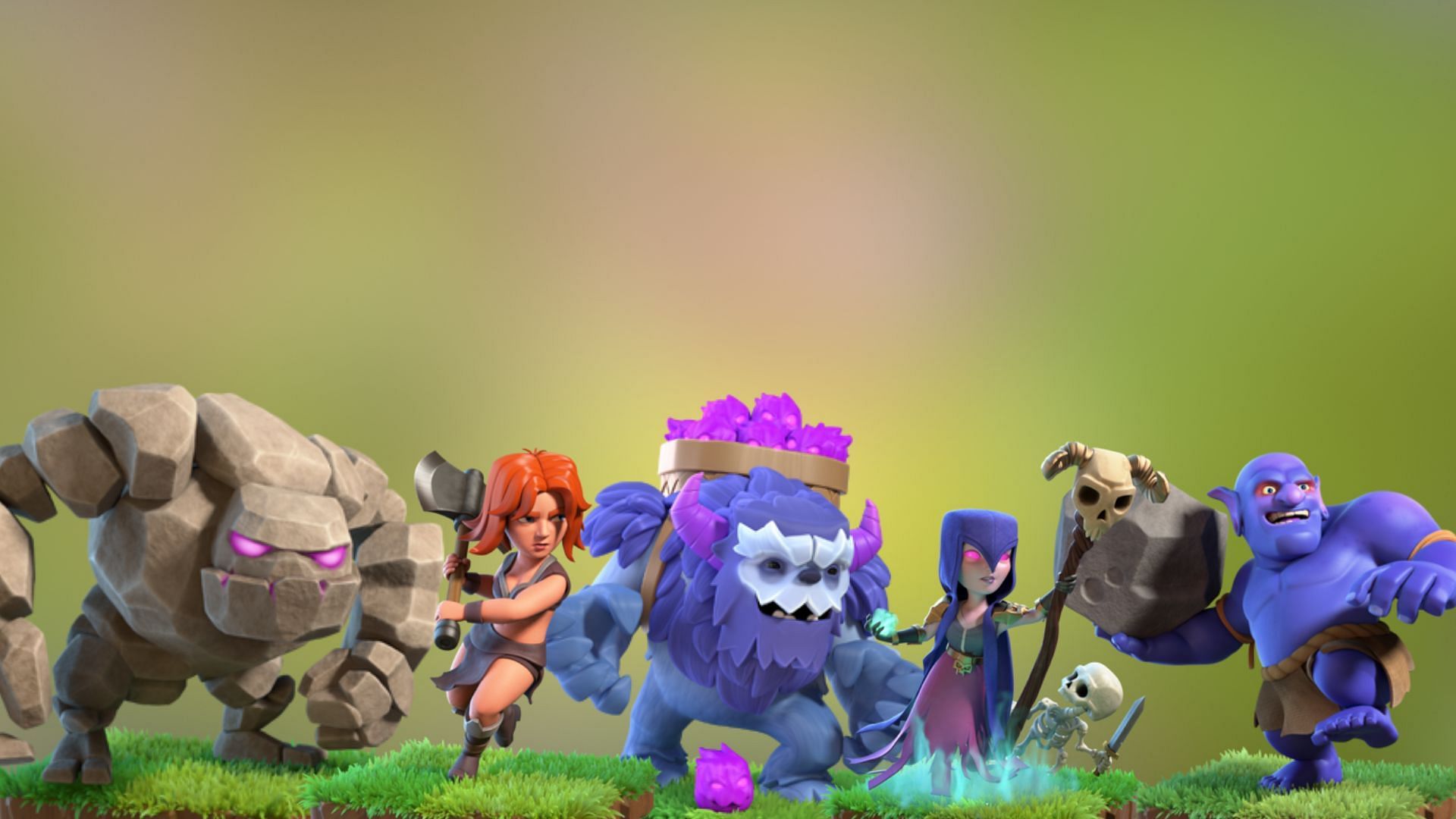 Yeti Druid Smash (Image via SuperCell)