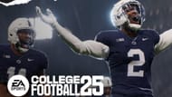 Penn State's Abdul Carter and Kevin Winston Jr. in EA Sports College Football 25 (via https://x.com/EASPORTSCollege/status/1805964269248266568/photo/1)