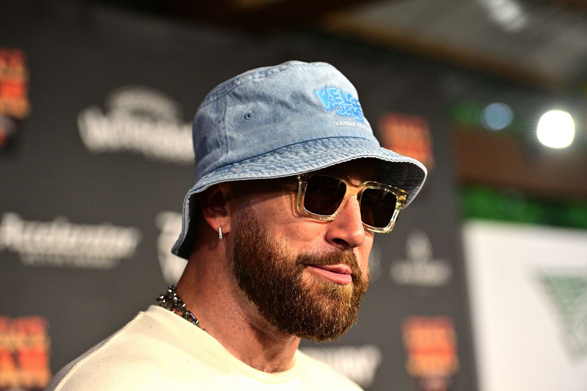 Travis Kelce at Kelce Jam 2024 (image credit: Getty)