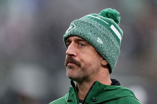 Aaron Rodgers at Atlanta Falcons v New York Jets - Source: Getty