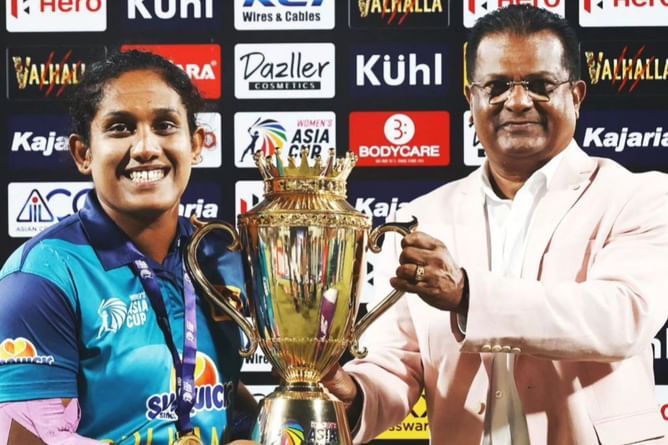 “We have to inspire girls in the future” - Chamari Athapaththu reacts as Sri Lanka wins their maiden Asia Cup title