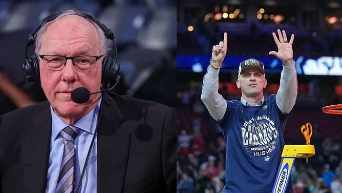Former Syracuse HC Jim Boeheim has blunt take on UConn HC Dan Hurley's Lakers job offer: "It's a different mindset"