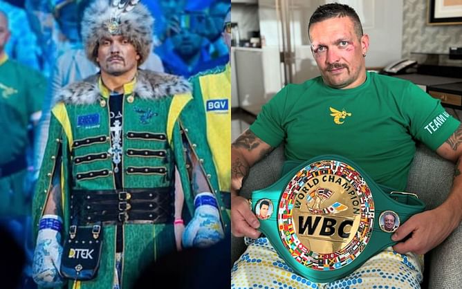 Oleksandr Usyk denies using inhaler during the Tyson Fury fight: "I never used any banned substance"