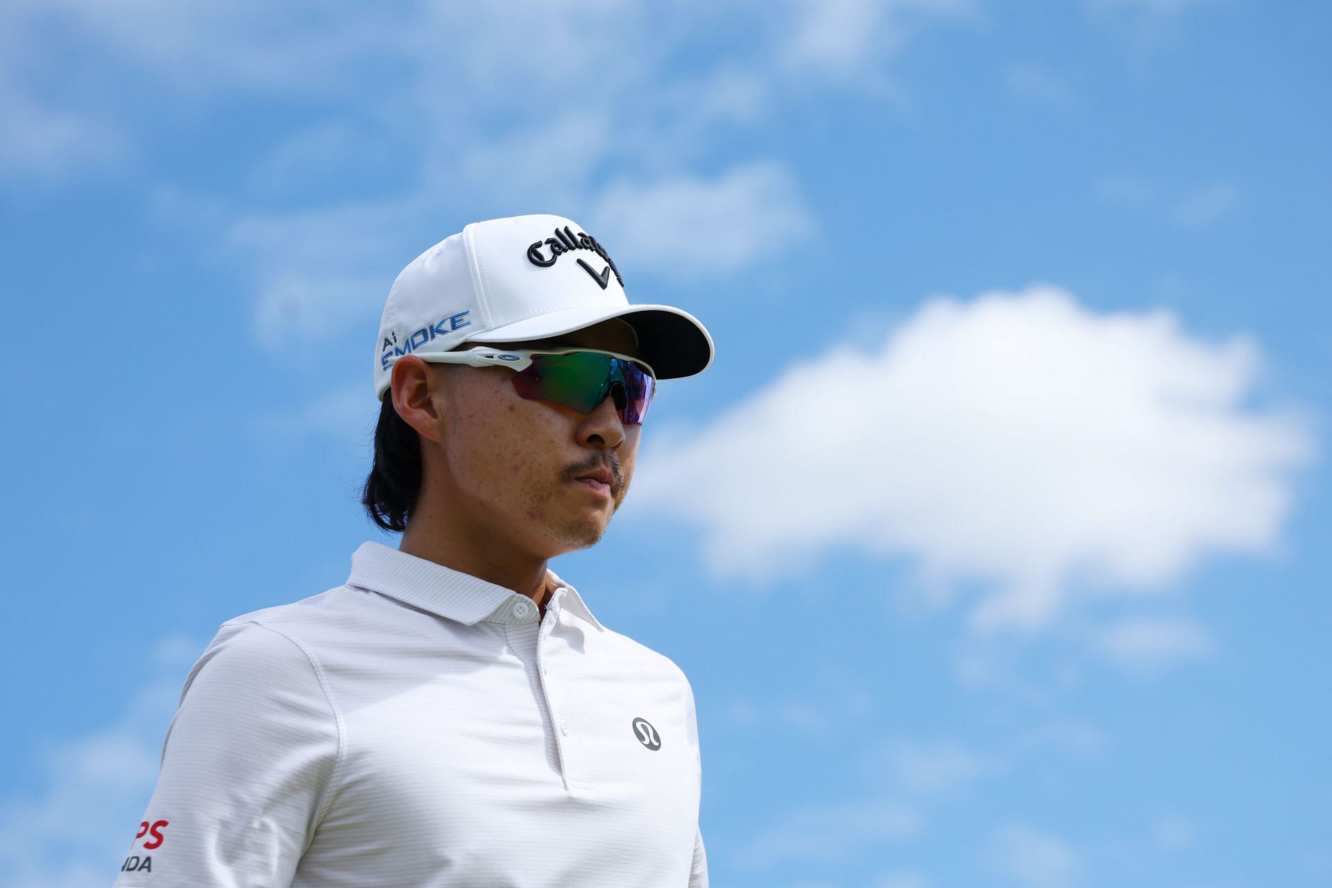 Min Woo Lee during the 2024 Genesis Scottish Open (Image via Getty)