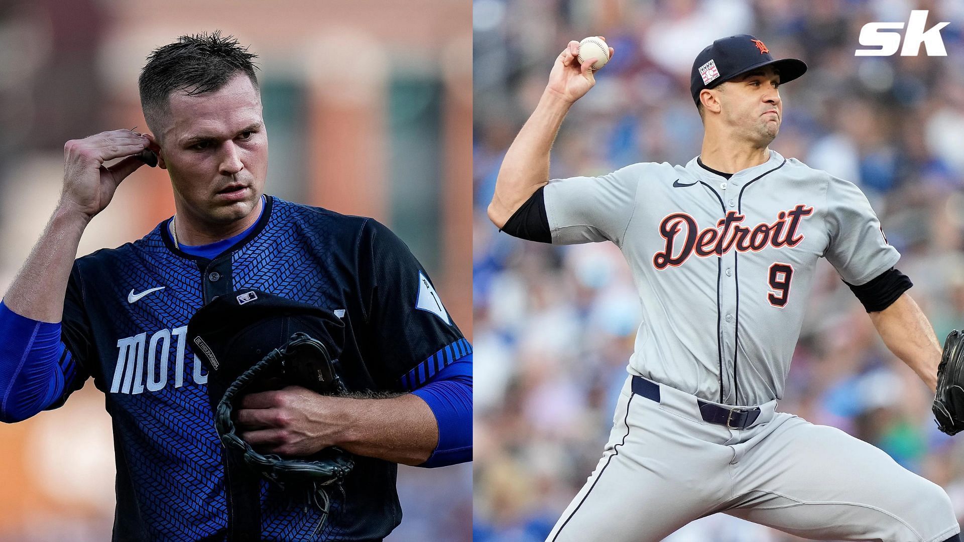 Tarik Skubal and Jack Flaherty are two Detroit Tigers players who could be dealt before the MLB Trade Deadline (Photo Source: IMAGN)