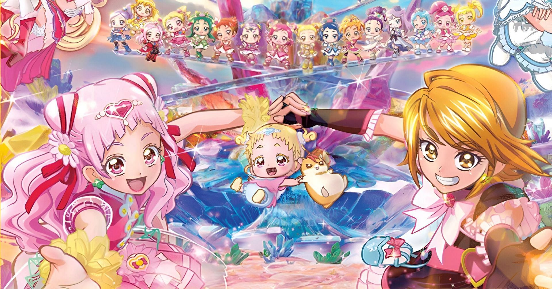 Pretty Cure&#039;s movie poster (Image via Toei Animation)