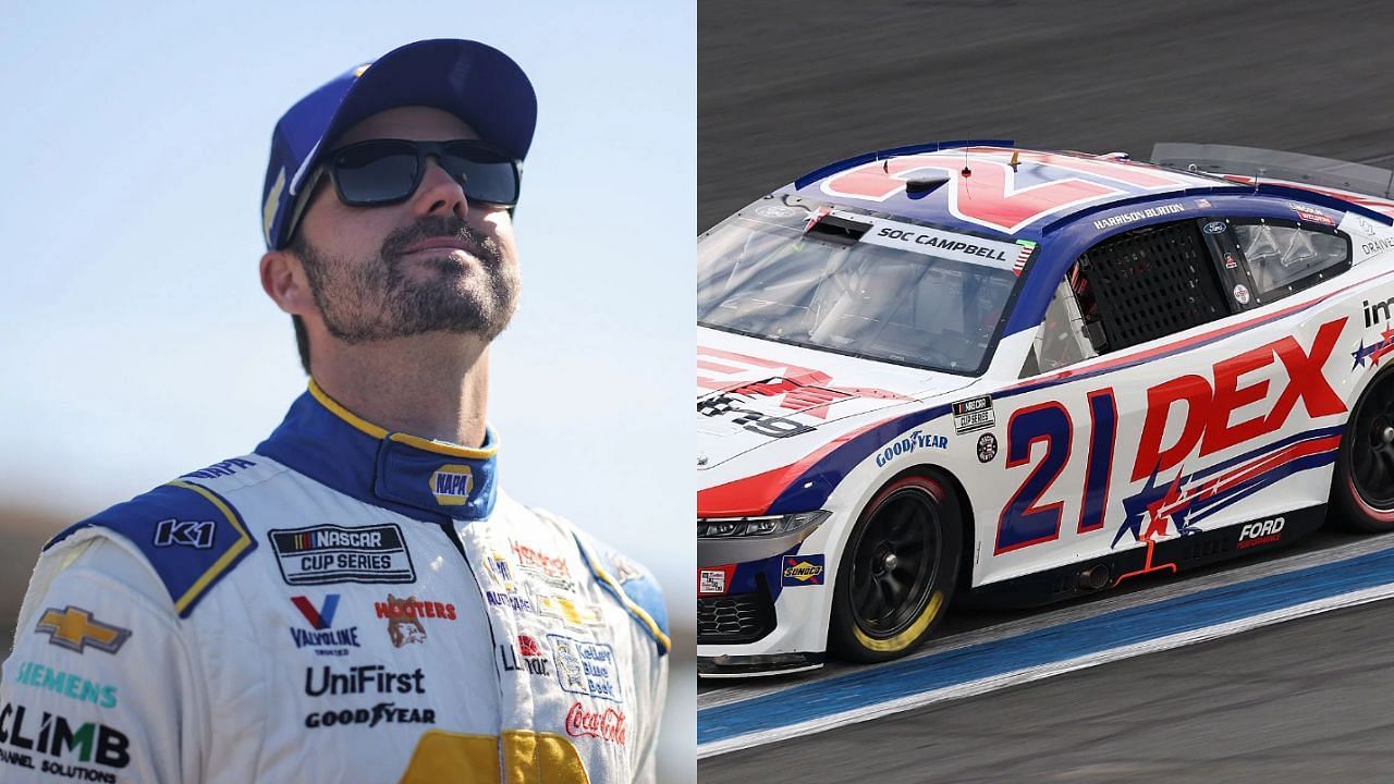 Josh Berry and Wood Brothers Racing finalized their partnership for the 2025 Cup Series season. (L and R Images from Getty) 