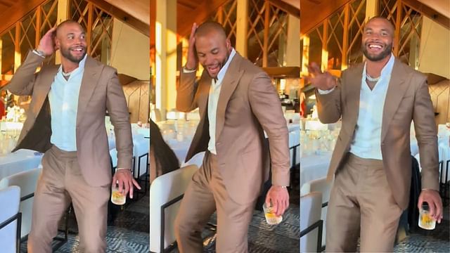 NFL fans hilariously react to Dak Prescott's viral dance video - "Bro knows he's about to get $60+ million a year"