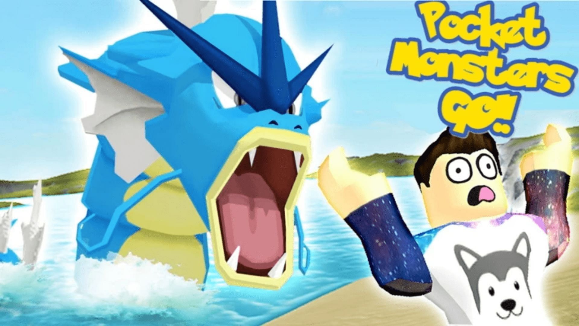 Official cover for Roblox Pocket Monsters Go (Image via Roblox)