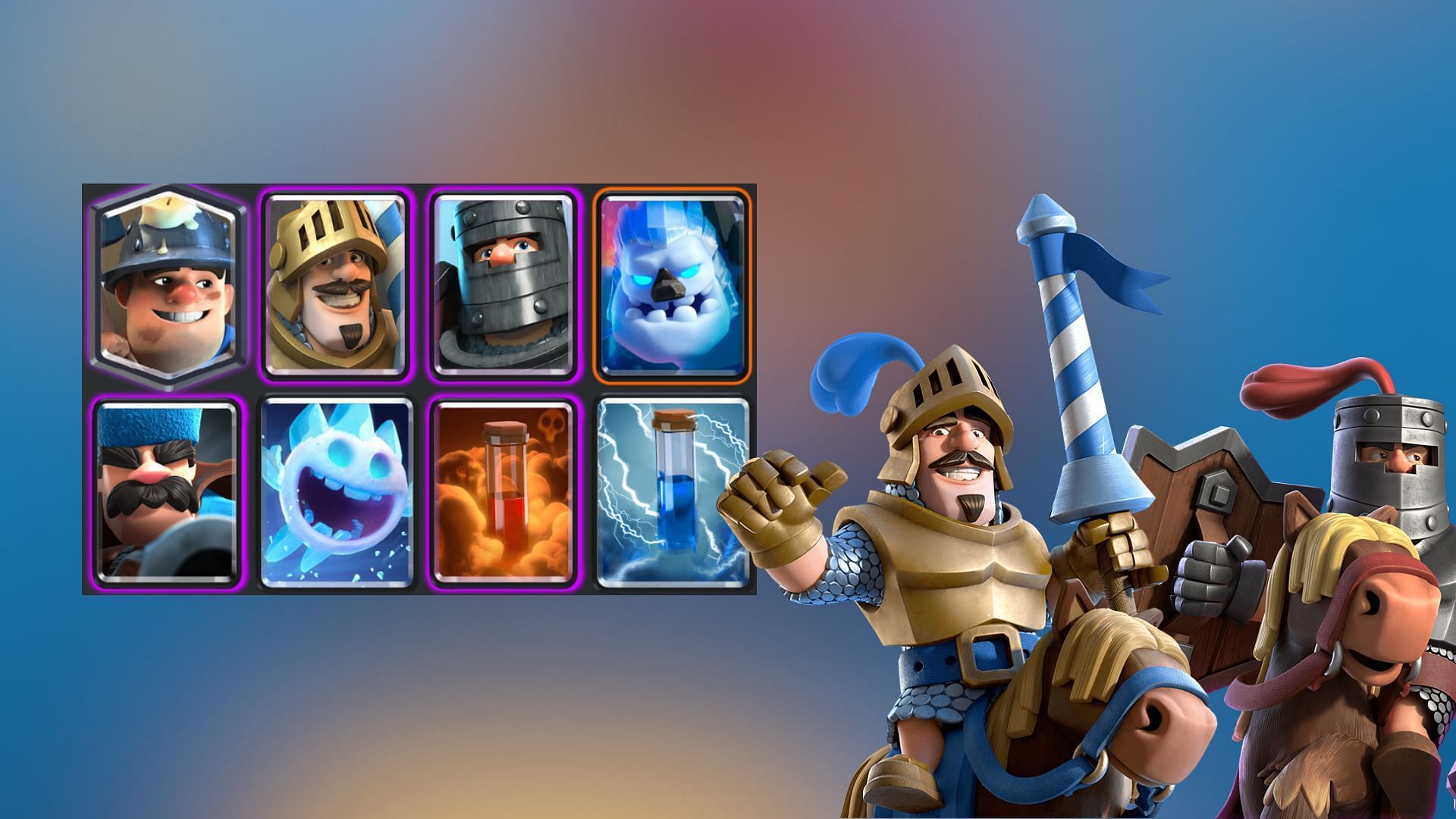 Hunter Miner Double Prince is one of the strongest decks in Clash Royale (Image via SuperCell)