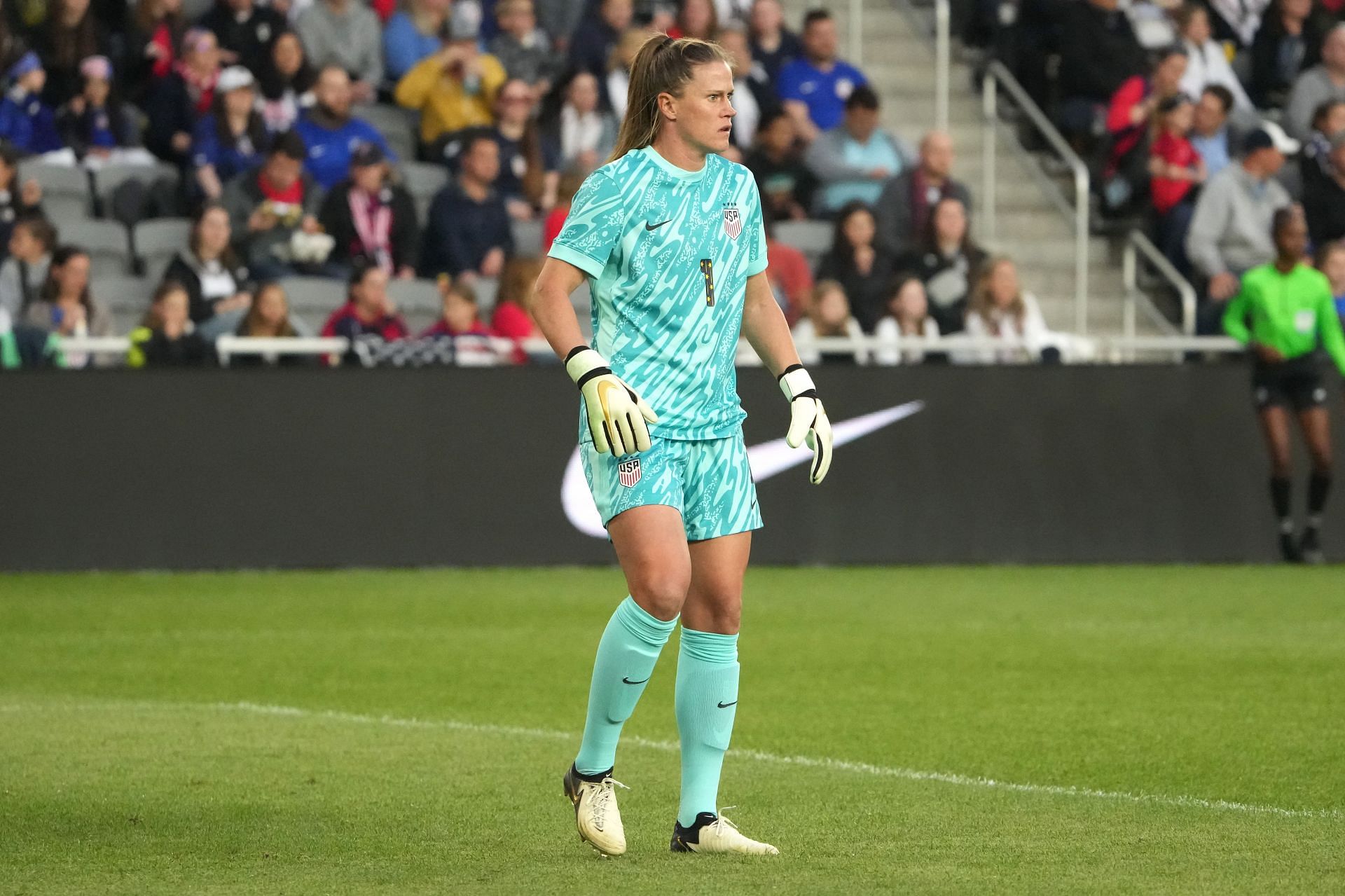 Alyssa Naeher, a strong contender to lead the side [Image Source: Getty Images]