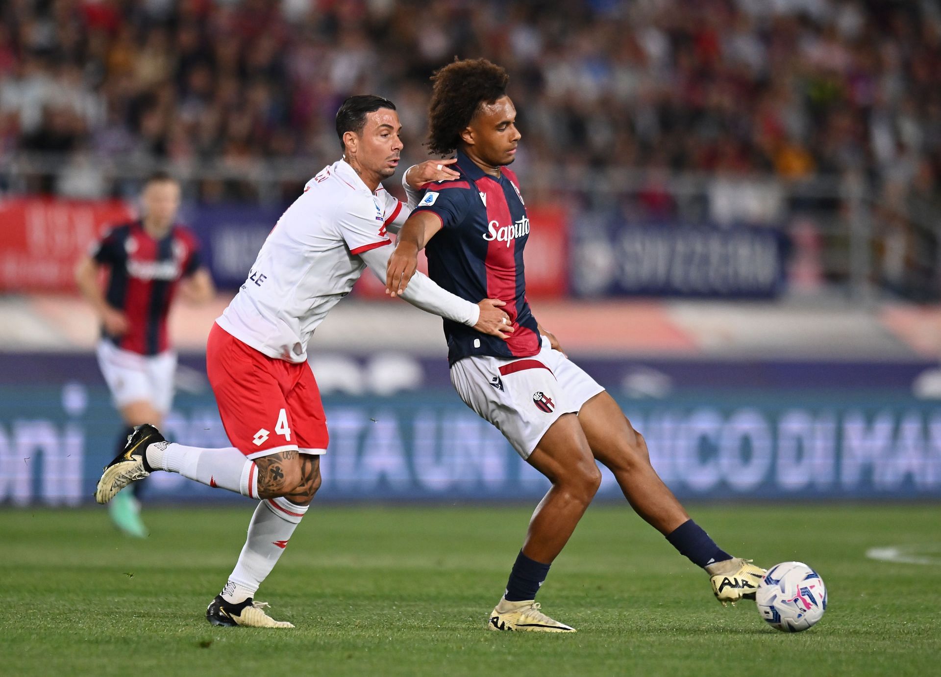 Joshua Zirkzee is a silky forward who helped Bologna qualify for the Champions League.