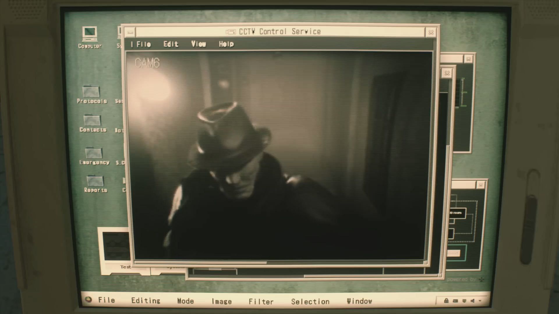 Mr. X was terrifying, yet annoying during the exploration of the RPD (Image via Capcom, Boss Fight Database)