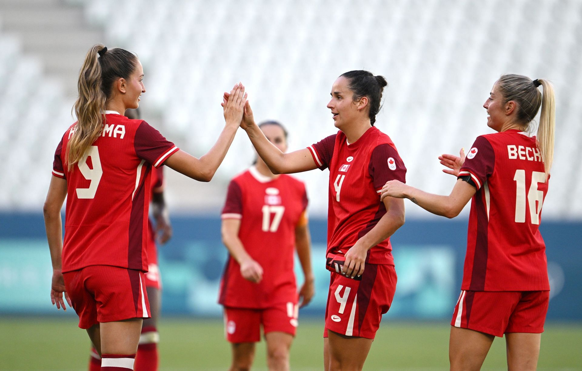 Canada v New Zealand: Women&#039;s Football - Olympic Games Paris 2024: Day -1 - Source: Getty